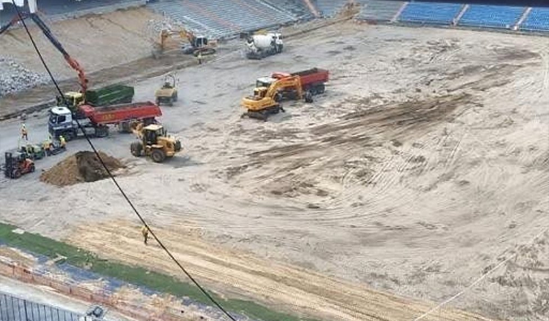 Foto: Prace na Santiago Bernabéu muszą przyspieszyć
