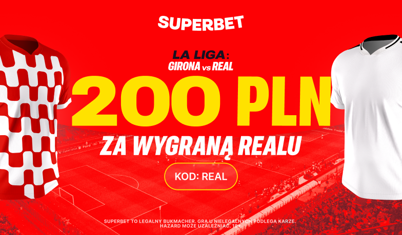 Foto: 200 zł za wygraną Realu Madryt z Gironą!