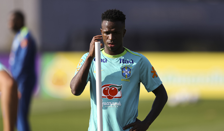 Foto: Vinícius i Rodrygo pracują z wyjściową jedenastką Brazylii