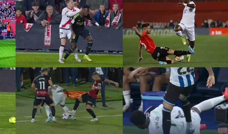 Vinícius pokazał agresje na nim, które nie skończyły się czerwoną kartką [FOTO]