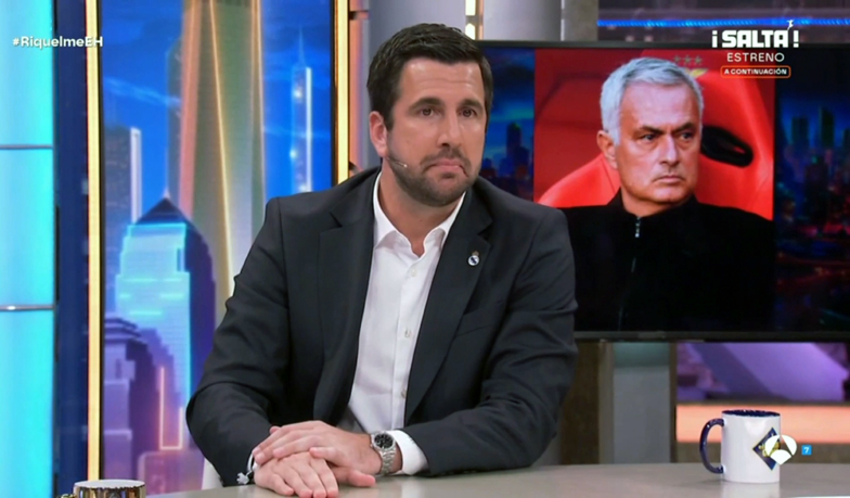Reklama Florentino zaraz po zakończeniu wywiadu z Riquelme [VIDEO]