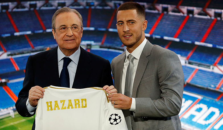 Foto: Florentino wspierał Hazarda w szpitalu