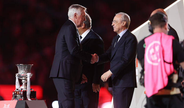 Foto: Florentino Pérez przegonił Santiago Bernabéu