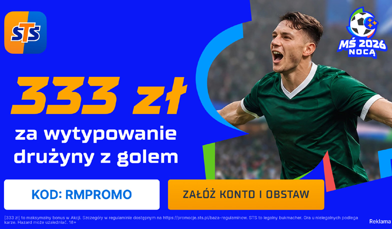 333 zł za gola Brazylii lub Maroka w pierwszym hicie mundialu!