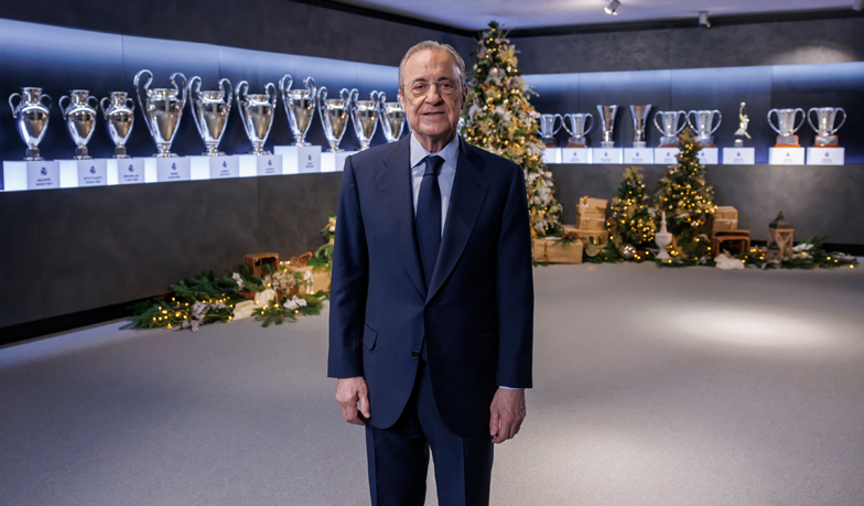 Foto: Świąteczne życzenia od Florentino, trenerów i kapitanów