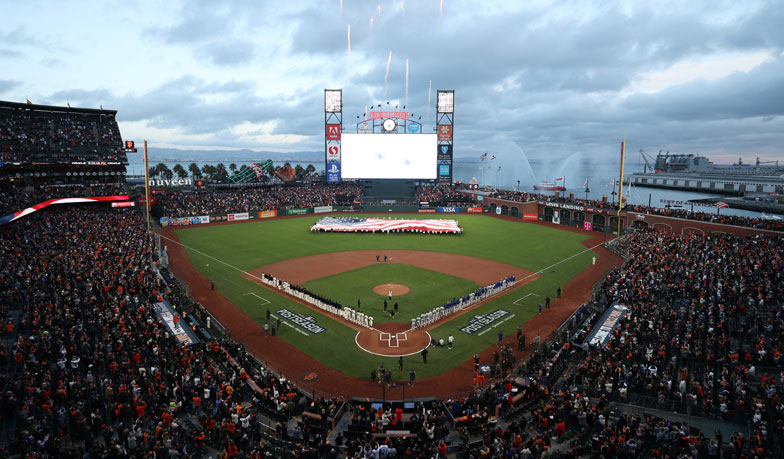 Foto: Oracle Park, raj łowców piłek