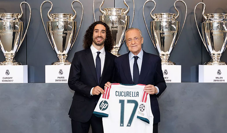 Marc Cucurella zaprezentowany jako piłkarz Realu Madryt