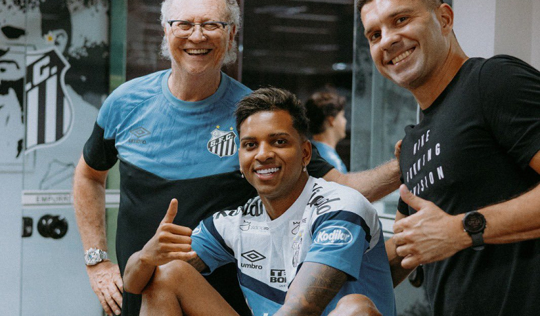 Foto: Rodrygo „wrócił” do Santosu