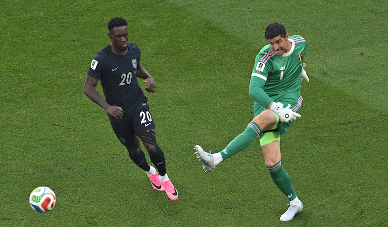 1/8 finału MŚ: Belgia prowadzi USA, Courtois gra od początku [NA ŻYWO]