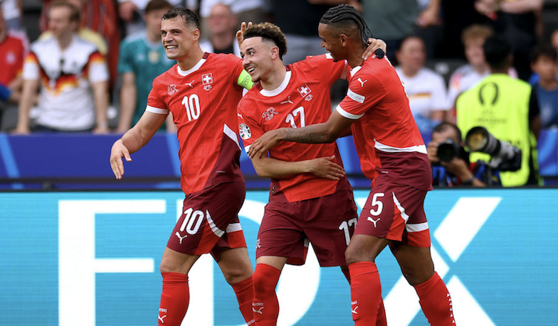 Foto: Szwajcarzy w ćwierćfinale EURO!