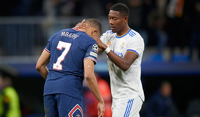 Foto: Inny wymiar dla Alaby i Mbappé