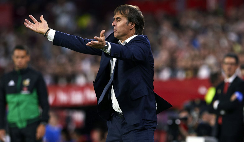 Foto: Lopetegui, The Best i mecz Sevilli z Realem rok później