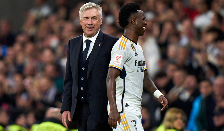 Foto: Ancelotti: Kiedy Vini i Rodrygo mają dobry dzień, to jest o wiele więcej szans