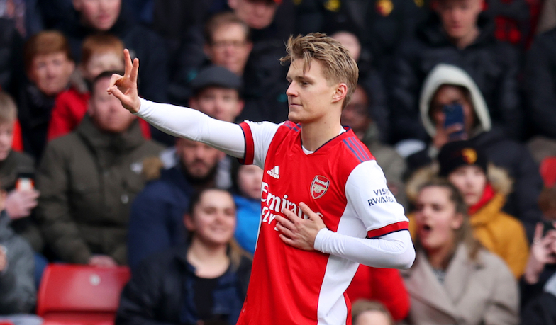 Foto: Ładny gol Ødegaarda, solidny występ Chusta [VIDEO]