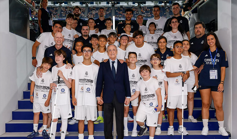 Florentino Pérez przewodził Corazón Classic Match