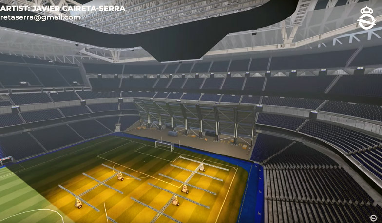 Foto: Podnoszona trybuna na nowym Bernabéu [VIDEO]
