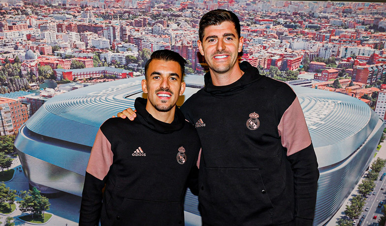 Foto: Courtois i Ceballos spotkali się z kibicami w Bilbao