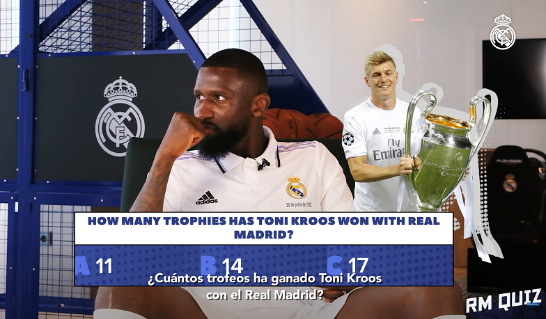 Foto: Jak dużo Rüdiger wie o Realu Madryt? [VIDEO]