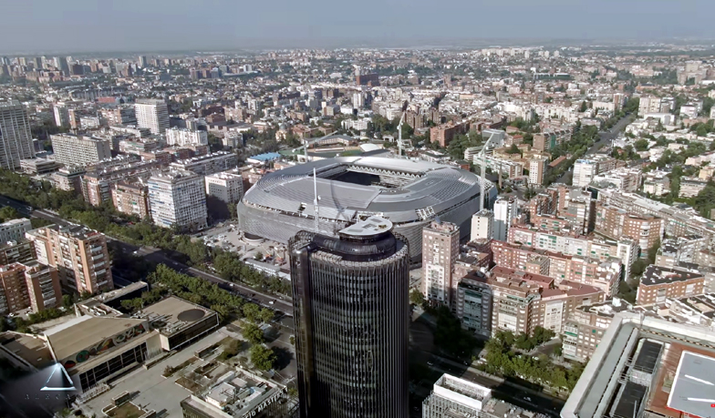 Foto: Przebudowywane Santiago Bernabéu z lotu ptaka [VIDEO]