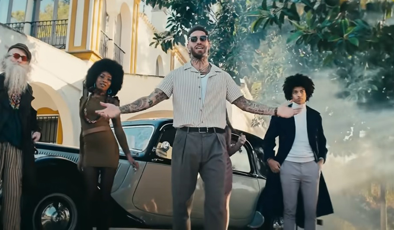 Foto: Sergio Ramos zaśpiewał w teledysku flamenco