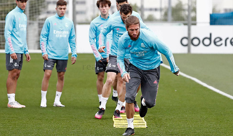 Foto: Ramos i Mendy trenowali z drużyną
