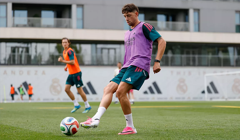 Fede Valverde trenował z drużyną