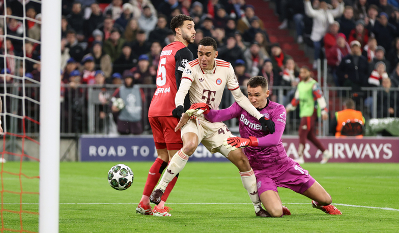 Foto: Środowe mecze Ligi Mistrzów: Bayern rozbił Leverkusen, Barça wygrała w dziesiątkę