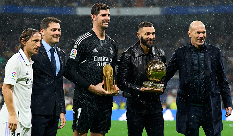 Foto: Benzema, Modrić i Courtois w jedenastce 2022 roku wg IFFHS