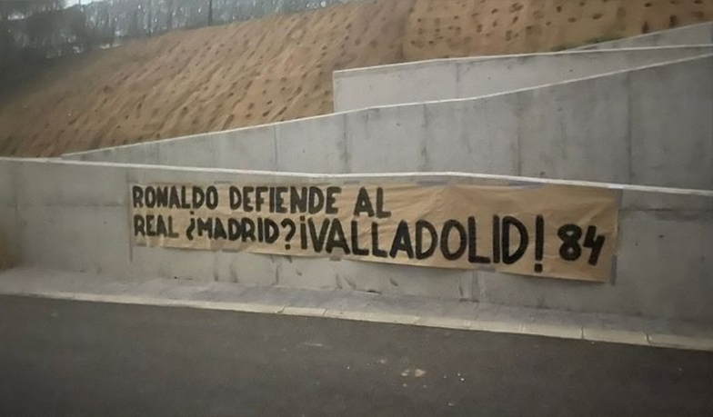 Foto: „Ronaldo broni Realu (Madryt)? Valladolid!”