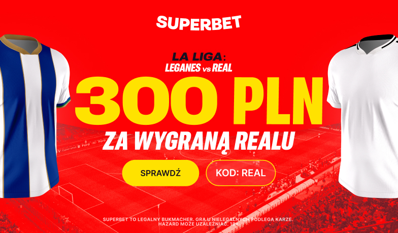 Foto: 300 zł za wygraną Realu Madryt z Leganés!