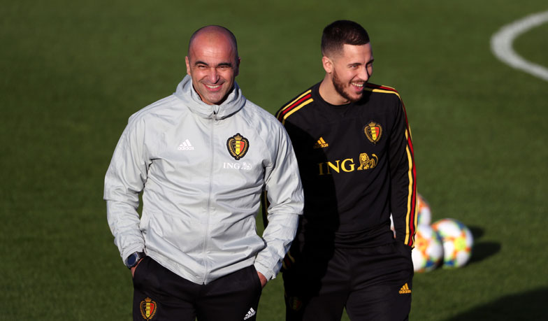 Foto: Martínez: Mocno wierzę, że Hazard wróci do gry w tym sezonie