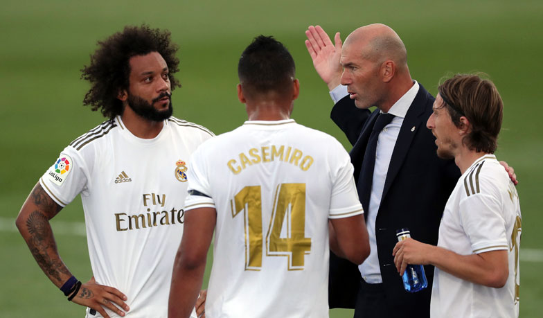 Foto: Zidane: Druga połowa była inna z wielu powodów