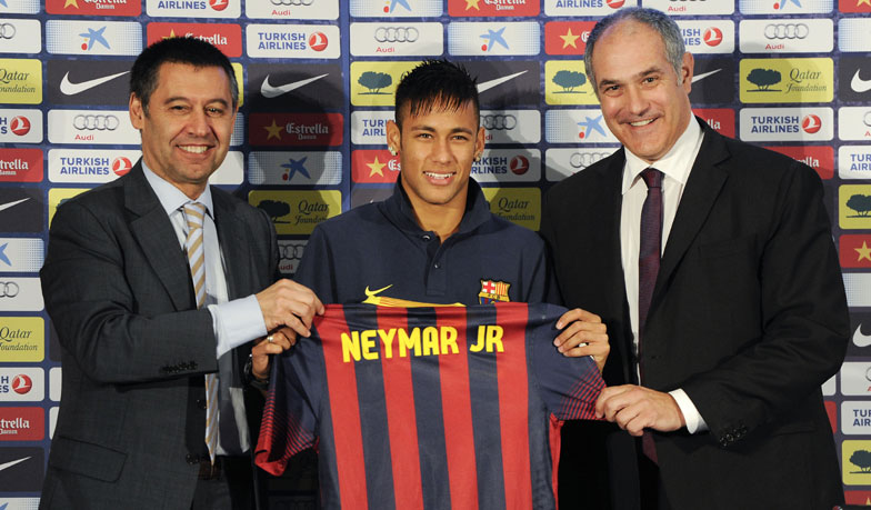 Foto: Florentino świadkiem w sprawie oszustwa i korupcji przy transferze Neymara