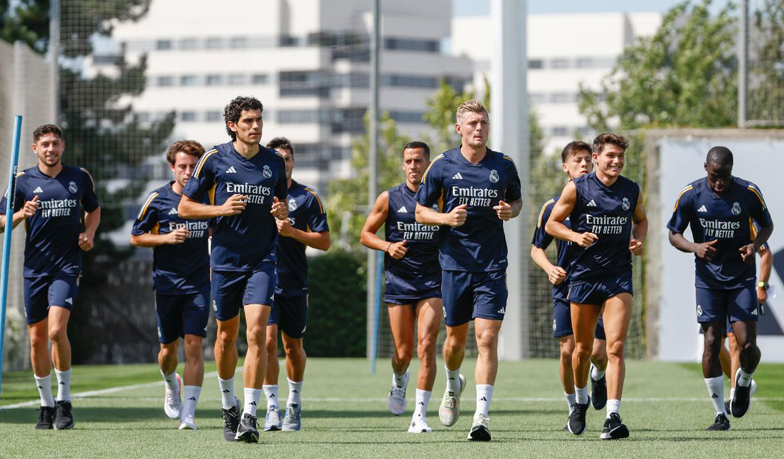 Foto: Popołudniowy trening w Valdebebas