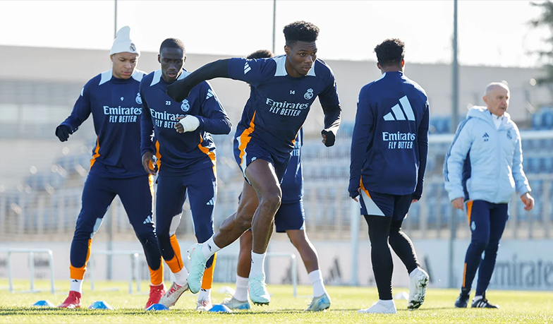 Foto: Ostatni trening przed Leganés