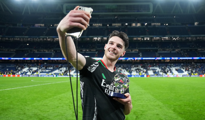 Foto: Rice MVP meczu na Bernabéu