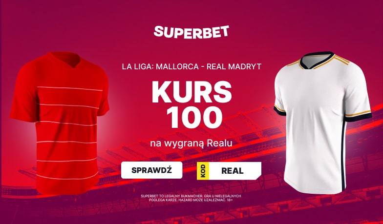 Foto: 200 zł za wygraną Realu z Mallorcą!