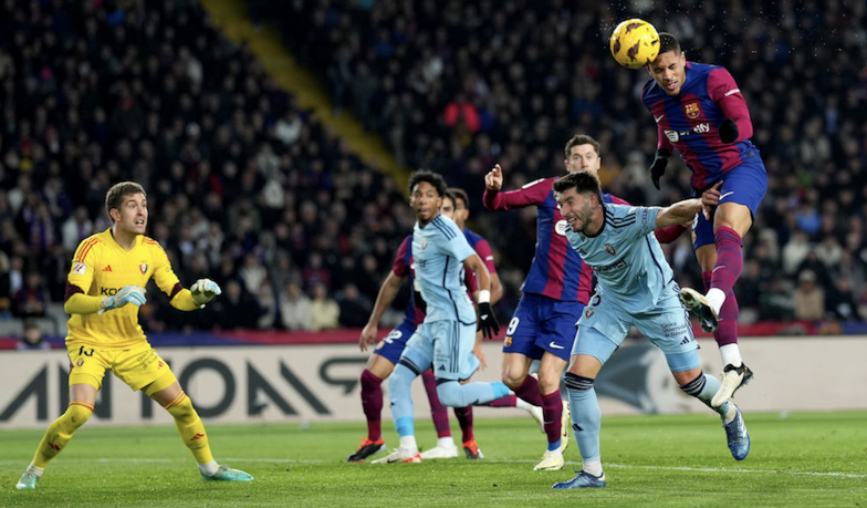 Foto: 20. kolejka: Barcelona wygrywa z Osasuną