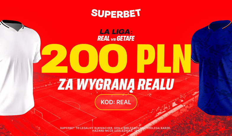 Foto: 200 zł za wygraną Realu Madryt z Getafe!
