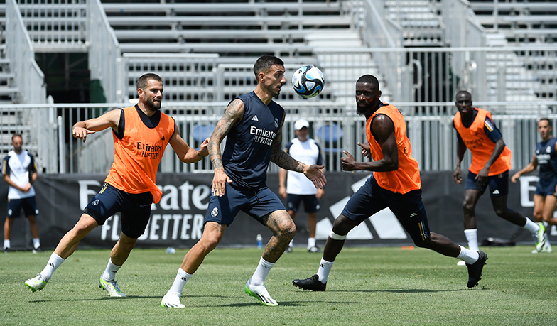 Foto: Kolejny trening Realu Madryt w Los Angeles [NA ŻYWO]