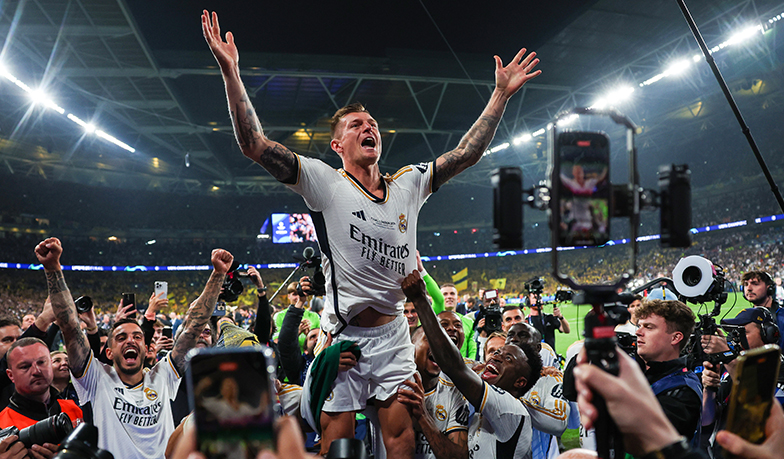 Foto: Kroos z nagrodą Sportowca Roku Wspólnoty Madrytu