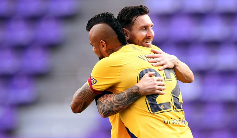 Foto: 36. kolejka: Barça wygrywa i znowu doskakuje na punkt