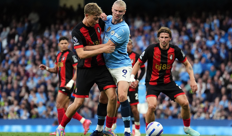 Foto: Manchester City 3:1 Bournemouth: Średni mecz Huijsena