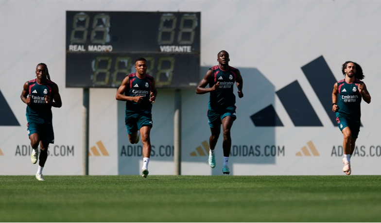 Mbappé, Cucurella, Diomandé i Konaté pracowali w Valdebebas
