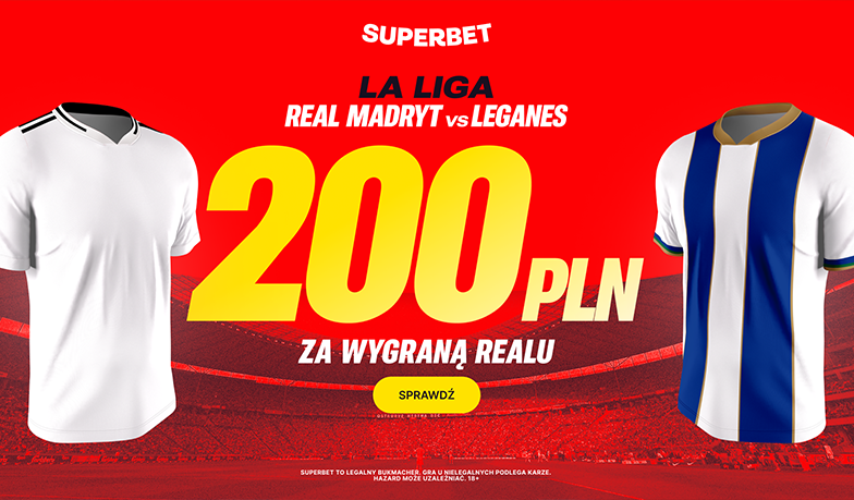 Foto: Wytypuj, że Królewscy wygrają z Leganés i odbierz 200 zł!