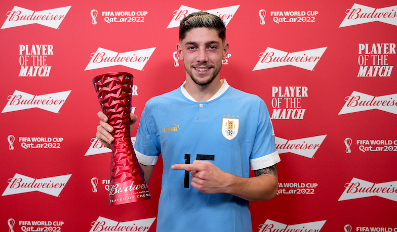 Foto: Fede Valverde MVP