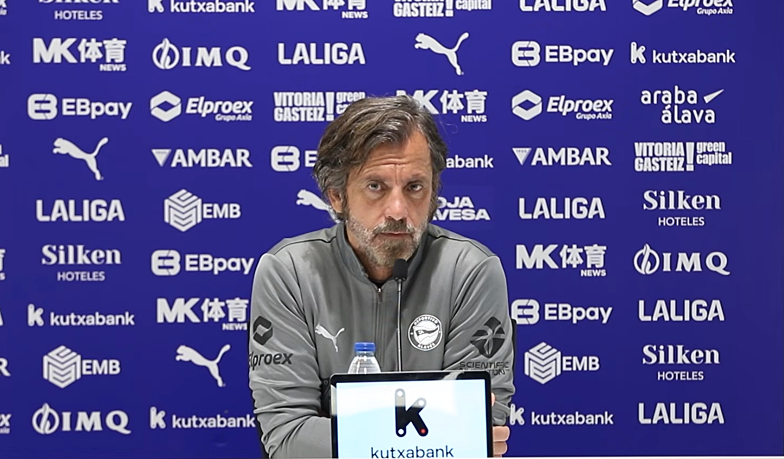 Quique: Chcemy, aby mecz pozostawał otwarty jak najdłużej