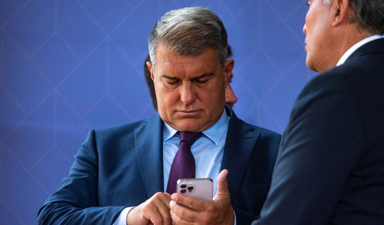 Foto: Laporta: Kiedy idzie nam dobrze, oni mają barcelonitis