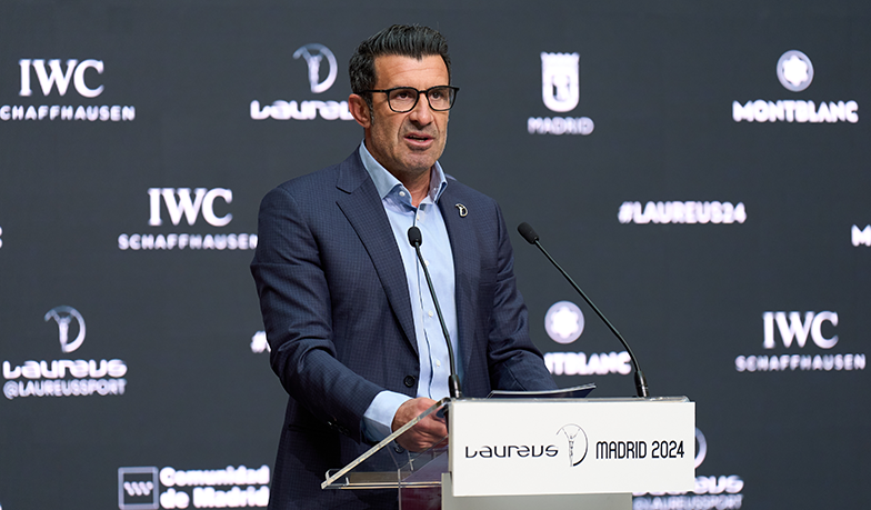 Foto: Luís Figo pozostaje na afiszu nawet po zakończeniu kariery