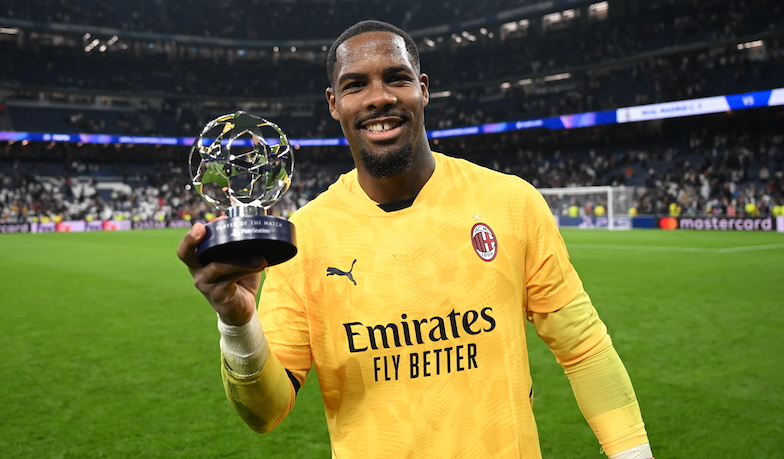 Foto: Mike Maignan MVP meczu z Milanem